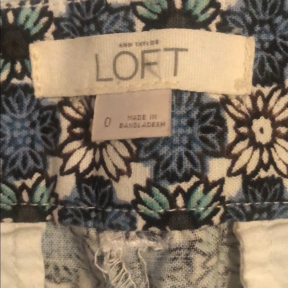 Loft Riviera Floral Printed Shorts - Picture 5 of 6